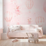 Fotobehang Teddybeer met tutu