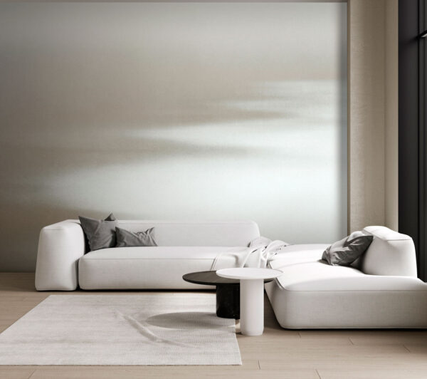 Serene golven in abstract ontwerp Fotobehang Serene golven in abstract ontwerp
