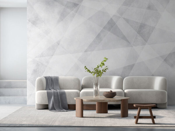 Witte en grijze achtergrond Fotobehang Witte en grijze achtergrond