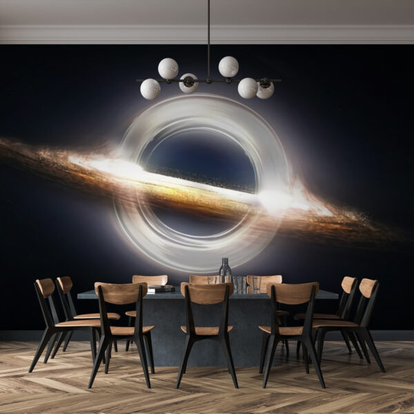 Wervelend kosmisch fenomeen in de ruimte Fotobehang Wervelend kosmisch fenomeen in de ruimte