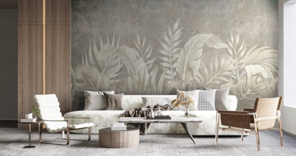 Serene botanische elegantie tentoongesteld Fotobehang Serene botanische elegantie tentoongesteld