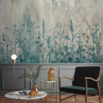 Fotobehang Planten en bloemen schilderen
