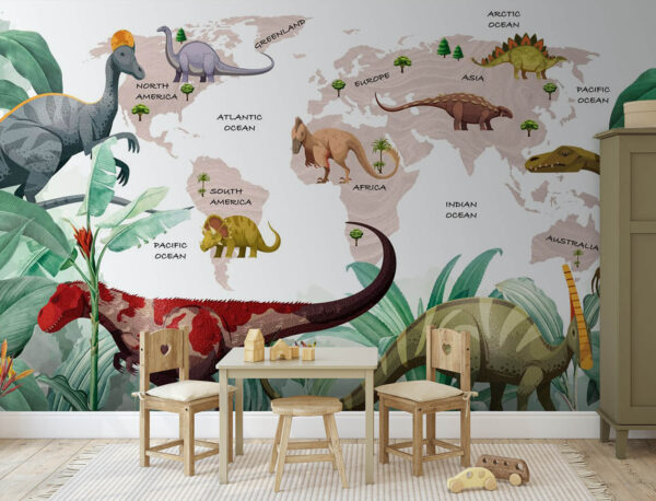 Dinosaurus fotobehang | Veelzijdig behang