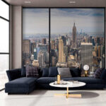 Fotobehang Skyline van New York City panorama