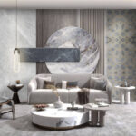 Fotobehang Elegante texturen in modern design