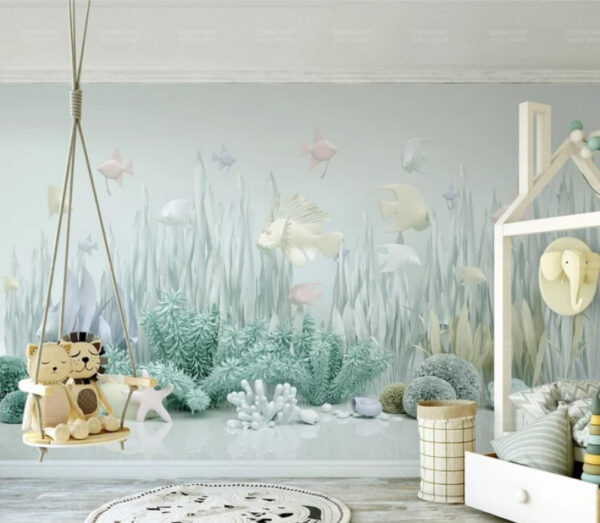 Fotobehang Zeeleven met vissen en planten (Artikelnummer: u21818) Fotobehang Fotobehang Zeeleven met vissen en planten (Artikelnummer: u21818)