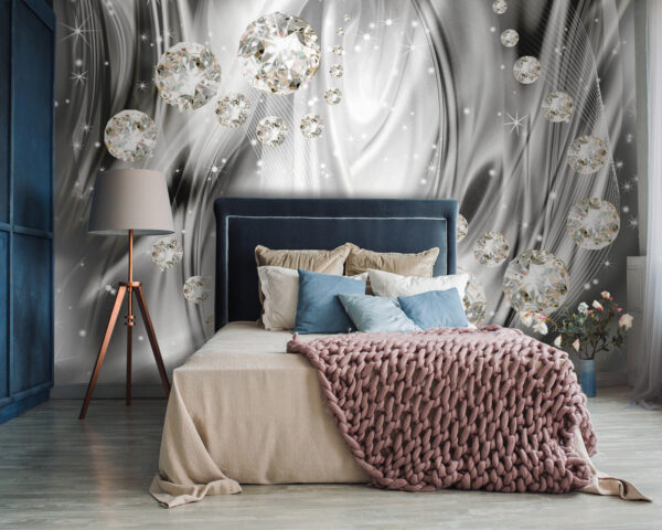 Sprankelende elegantie en schitterende schittering Fotobehang Sprankelende elegantie en schitterende schittering