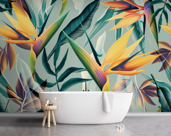 Fotobehang Paradijsvogels artistiek ontwerp (Artikelnummer: u73960) Fotobehang Fotobehang Paradijsvogels artistiek ontwerp (Artikelnummer: u73960)
