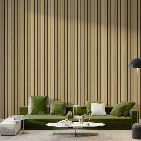 Verticaal gestreept patroonontwerp Fotobehang Verticaal gestreept patroonontwerp