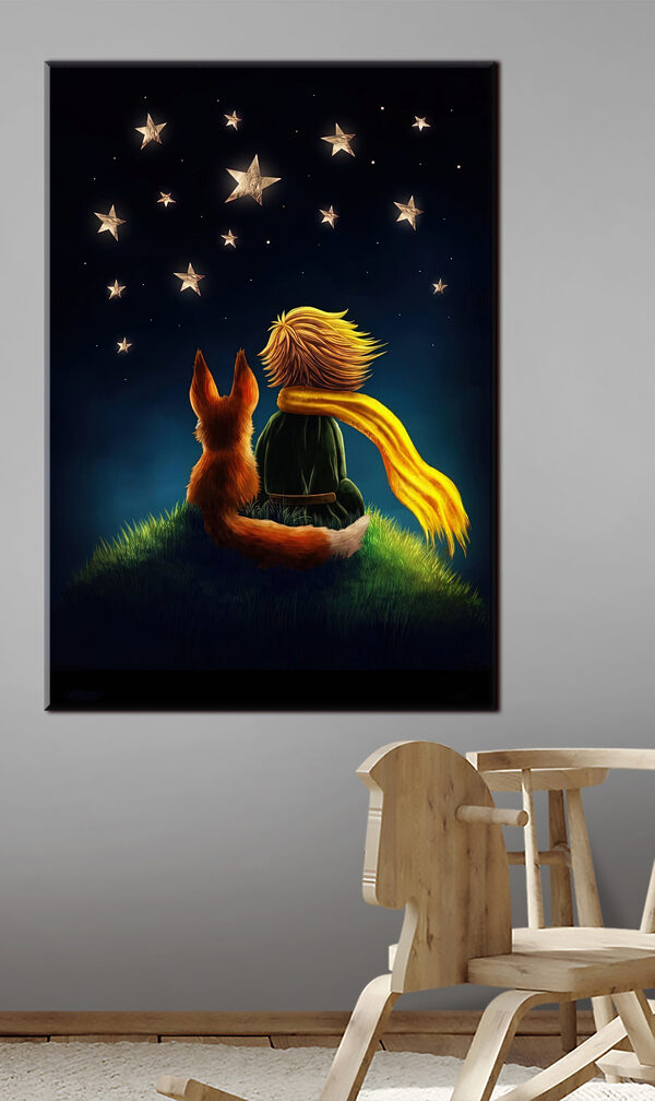Sterrenkijken met mijn beste vriendin Canvas Schilderijen Sterrenkijken met mijn beste vriendin