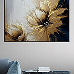 Canvas Schilderijen Schilderij van een bloem