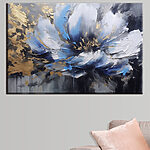 Canvas Schilderijen Schilderij van een bloem