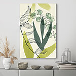 Canvas Schilderijen Tekening van een plant