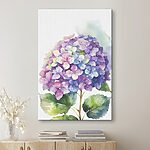 Canvas Schilderijen Groen en blauw blad