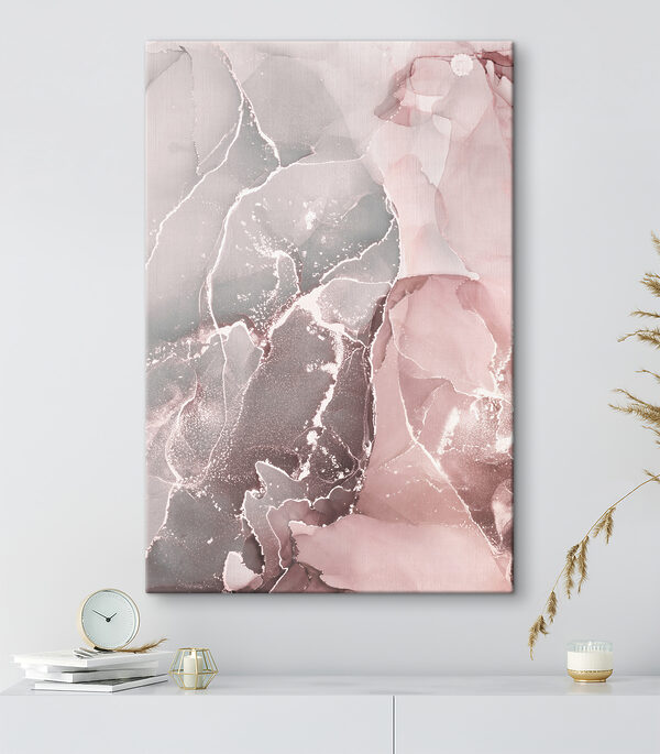 Abstract pastel marmerpatroon ontwerp Canvas Schilderijen Abstract pastel marmerpatroon ontwerp