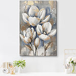 Canvas Schilderijen Schilderij van een bloem