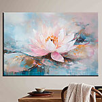 Canvas Schilderijen Schilderij van een bloem