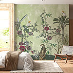 Fotobehang Planten en bloemen schilderen