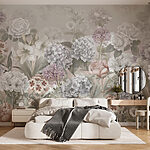 Fotobehang Elegante bloemsymfonie in bloei