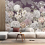 Fotobehang Monochrome tuin van de eeuwige lente