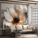Fotobehang Elegantie in beige tinten