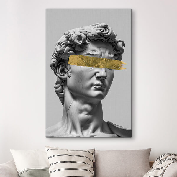 Geblinddoekt marmer: Ongeziene schoonheid Canvas Schilderijen Geblinddoekt marmer: Ongeziene schoonheid
