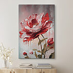 Canvas Schilderijen Schilderij van een bloem