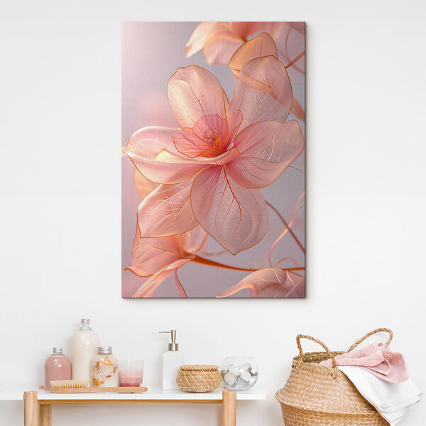 Etherische blush, zachte aanraking van de natuur’s Canvas Schilderijen Etherische blush, zachte aanraking van de natuur’s