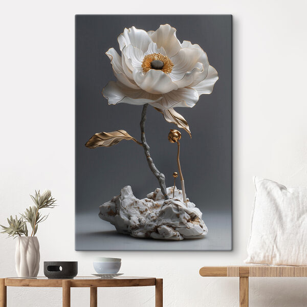 Elegante bloei in glanzende pracht Canvas Schilderijen Elegante bloei in glanzende pracht