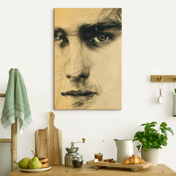 Ogen Fluisteren Stille Verhalen Canvas Schilderijen Ogen Fluisteren Stille Verhalen