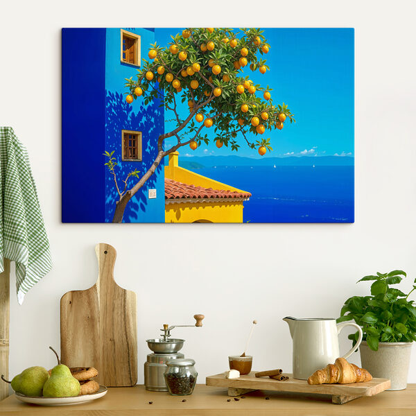 Boom met vruchten Canvas Schilderijen Boom met vruchten