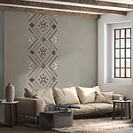 Fotobehang Patroon op een muur