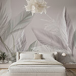Fotobehang Etherisch gefluister in zachte tinten