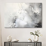 Canvas Schilderijen Canvas prints White and gray background