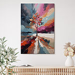 Canvas Schilderijen Canvas prints Tree in the water