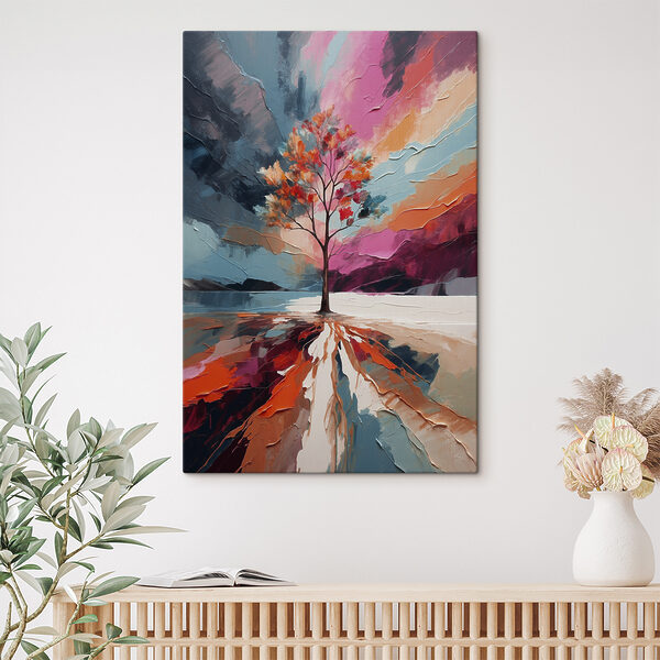 Canvas prints Tree in the water Canvas Schilderijen Canvas prints Tree in the water