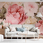 Fotobehang Zachte bloemen in pasteltinten