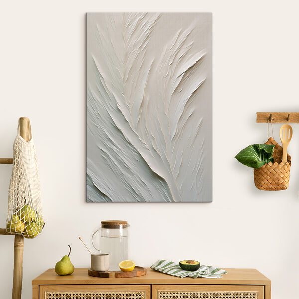 Wit papier met een patroon Canvas Schilderijen Wit papier met een patroon