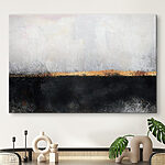 Canvas Schilderijen Zwart-wit schilderij