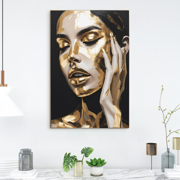 Verbluffende weergave van kunstige schoonheid Canvas Schilderijen Verbluffende weergave van kunstige schoonheid