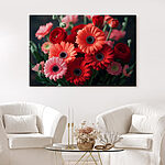 Canvas Schilderijen Boeket bloemen