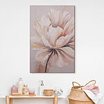 Canvas Schilderijen Schilderij van een bloem