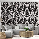 Fotobehang Zwart-wit behang