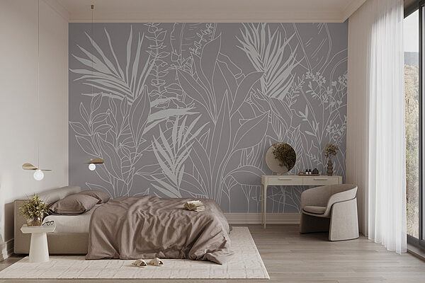 De natuur’s delicate lijnen en vormen Fotobehang De natuur’s delicate lijnen en vormen