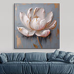 Canvas Schilderijen Schilderij van een bloem