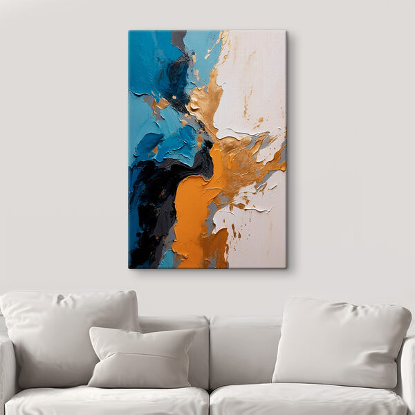 Schilderen van verschillende kleuren Canvas Schilderijen Schilderen van verschillende kleuren