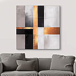 Canvas Schilderijen Abstract spel van licht en donker