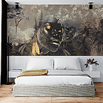 Fotobehang Mysterieuze schoonheid in de omarming van de natuur