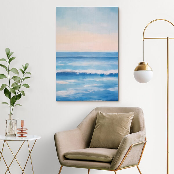 Schilderij van een waterlichaam Canvas Schilderijen Schilderij van een waterlichaam