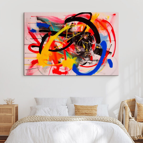 Schilderen van verschillende kleuren Canvas Schilderijen Schilderen van verschillende kleuren